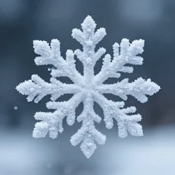 surreal photography snowflake face
