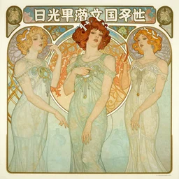 victorian style in art nouveau