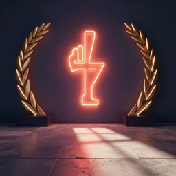 error, neon light