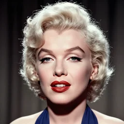 self portrait of Marilyn Monroe