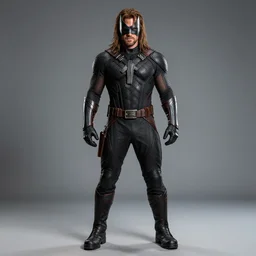 full body portrait of kraven the hunter marvel mcu character in live action, symmetrical, ultra realistic nikon d 8 5 0. sigma 8 5 mm f 1. 4 dg hsm a. aperture f / 3. 5. shutter speed 1 / 6 0. iso 1 6 0 0