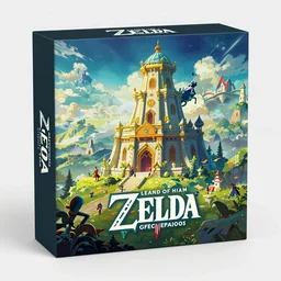 Legend of Zelda Majora’s box artwork of a temple by Gregory Crewdson, Matte painting, trending on artstation and unreal engine