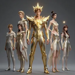 full body portrait of corbin bleu as a magical star guardian. detailed face, concept art, intricate, highly detailed 8 k, smooth, sharp focus, handsome and aesthetic shape of face and body, artgerm, artstation, art by zexi guo and nira and junpei suzuki and gharliera and rinotuna