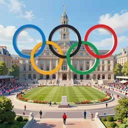 2 0 3 2 olympic games in brussels, hyperdetailed, artstation, cgsociety, 8 k