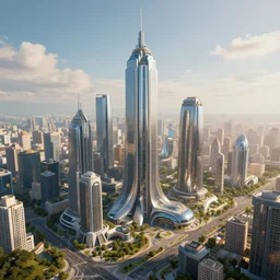Futuristic city, highly detailed, 4K