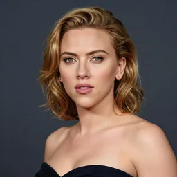 portrait of scarlett johansson by laurie greasley, cg society