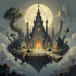 dreambotmothership, intricate surreal art by dreambotmothership