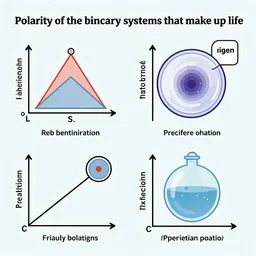 Polarity of the binary systems that make up life