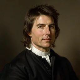 A beautiful portrait of Tom Cruise by Rembrandt van Rijn; masterpiece; masterpiece; masterpiece; masterpiece; masterpiece