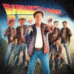 Back to the future movie screenshot Marty, kim jung gi, Greg Rutkowski, Darek Zabrocki, Karlkka, Jayison Devadas, Phuoc Quan, trending on Artstation, 8K, ultra wide angle, pincushion lens effect
