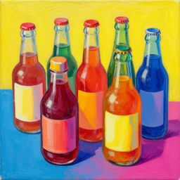 A vision of the future, condiments on canvas, by the beneficiaries of the housing market, using colors outside the visible spectrum, vivid contempt, highly detailed, shockingly simplistic