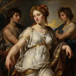 majestic gracious regal seductive aphrodite portrait, ancient greece, atmospheric lighting, painted, intricate, volumetric lighting, beautiful, rich deep colours masterpiece, golden hour, sharp focus, ultra detailed, by leesha hannigan, ross tran, thierry doizon, kai carpenter, ignacio fernandez rios