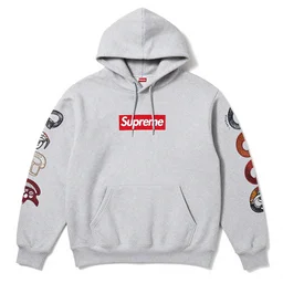 Supreme hoodie in collaboration with gerald brom and several other artists