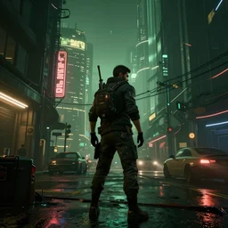 cyberpunk 2 0 7 7 environment