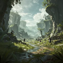 warframe environments 8 k uhd, unreal engine, octane render in the artstyle of finnian macmanus, john park and greg rutkowski