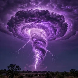 amazing purple tornado, cosmic, beautiful, dream, vibrant