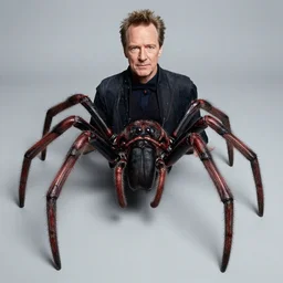 patrick stewart dressed as a spider
