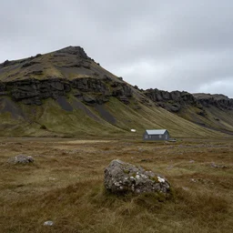 an icelandic landscape, hyper - realistic