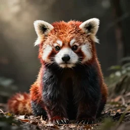 Extremely cute!!! cat red panda hybrid