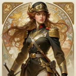 beautiful female soldier, portrait, fantasy, ultra detailed, elegant, intricate, dynamic lighting, hyperrealism, digital art, digital painting, artstation, wlop, sharp focus, illustration, art by artgerm and greg rutkowski and alphonse mucha, 8 k