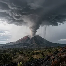 interstellar, wide fields, thunder, volcano, tornado, rainstorm