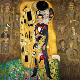 hyper realistic traditional chinese illustration of a businessman in the style of austin osman spare, wayne barlowe, gustav moreau, goward, bussiere and roberto ferri, santiago caruso, bouguereau, klimt, saturno butto, sorayama and tom bagshaw. occult art - h 7 0 8