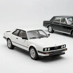 a single 1988 Audi Quattro, BMW M1 Lincoln Continental, inside of a Tokyo garage, volumetric lighting, f8 aperture, cinematic Eastman 5384 film