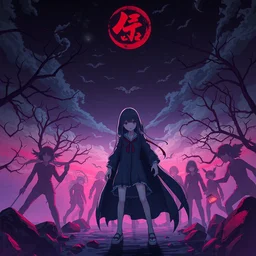 horror, trending on artstation, anime 4 k
