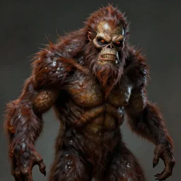 by Derek Riggs, angry, glossy, hyperrealistic digital portrait of A zombie bigfoot, D&D, fantasy, intricate, cinematic lighting, highly detailed, digital painting, artstation, concept art, smooth, sharp focus, 8k, illustration, art by Artgerm and Greg Rutkowski