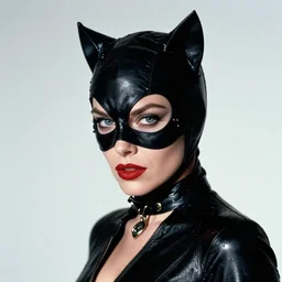 photograph of Catwoman by Peter Lindbergh, portrait,