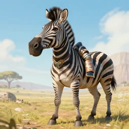 a new zebra human hero, marvel movie