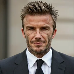 close-up of David Beckham as a detective in a movie directed by Christopher Nolan, movie still frame, promotional image, imax 70 mm footage