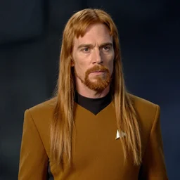 Simon Helberg as Neelix of star trek voyager, talaxian specie