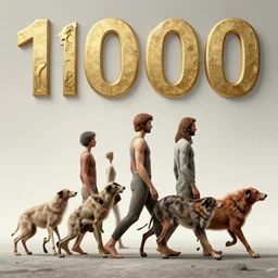 human evolution of a million years, fine, detailed, accuracy added, 8 k textures, ultra realistic