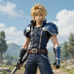 kain from final fantasy iv photorealistic
