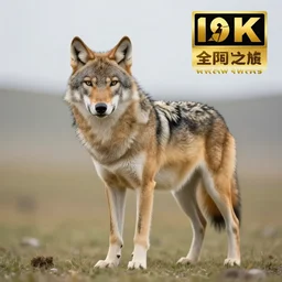 professional photograph of a tibetan wolf, high quality, hd, 8 k, 4 k, magnificent, award - winning, nature, nature photography, awe - inspiring, highly detailed, amazing