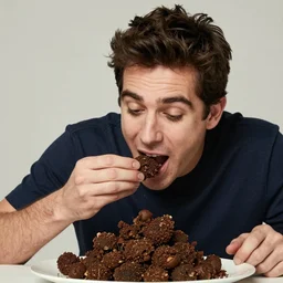 ben shapiro eating a pile of shit