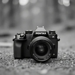 Pentax K-1000, forest, analogue photo quality, blur, unfocus, monochrome, 35mm