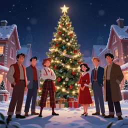 national lampoons christmas vacation, extremely detailed, sharp focus, wide view, full body shot, smooth, digital illustration, by james jean, by rossdraws, frank franzzeta, mcbess, sakimichan, brosmind, steve simpson