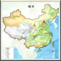 1 9 6 0 s map of china