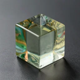 resin cube, 1 6 : 9