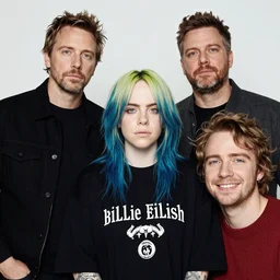 Billie Eilish, by Mark Brooks, by Donato Giancola, by Victor Nizovtsev, by Scarlett Hooft Graafland