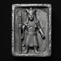 tintype of a pagan cultist
