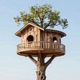 the coolest looking treehouse