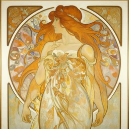 a streamline moderne painting in the style of donato giancola, and in the style of maxfield parrish, and in the style of alphonse mucha. symmetry, smooth, sharp focus, semi - realism, intricate detail.