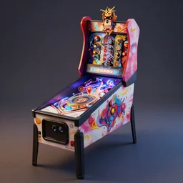 fisher price pinball machine in hell, octane render subsurface scattering, 8 5 mm f / 1 1, award winning, vray studio portrait