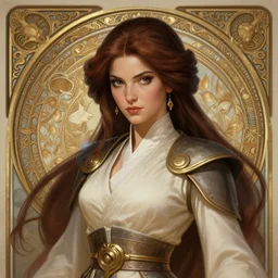 photography of mara jade, deep focus, star wars, intricate, elegant, highly detailed, digital painting, artstation, concept art, matte, sharp focus, illustration, hearthstone, art by artgerm and greg rutkowski and alphonse mucha
