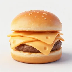 a small cheeseburger with 1 0 0 0 slices of cheese in it, overflowing with cheese, cursed food