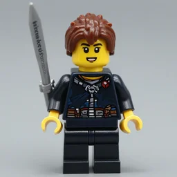 dark souls lego figure, photo, close up