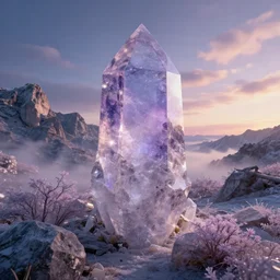 crystal beautiful landscape by lulu chen